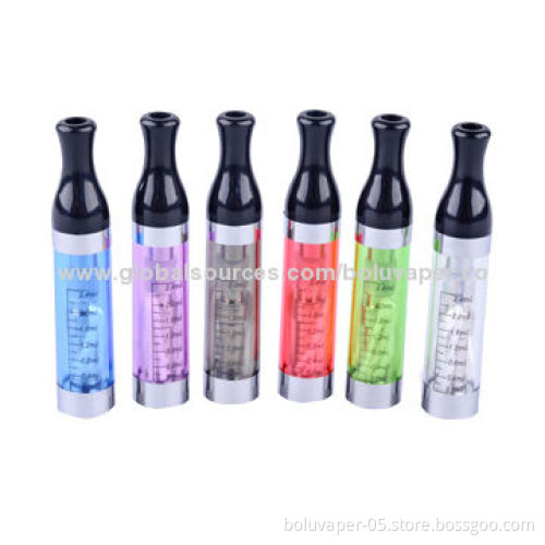 New Arrival Clearomizers, EGO T2 Holds Up to 2.4mL E-liquid with Low-resistant Coil